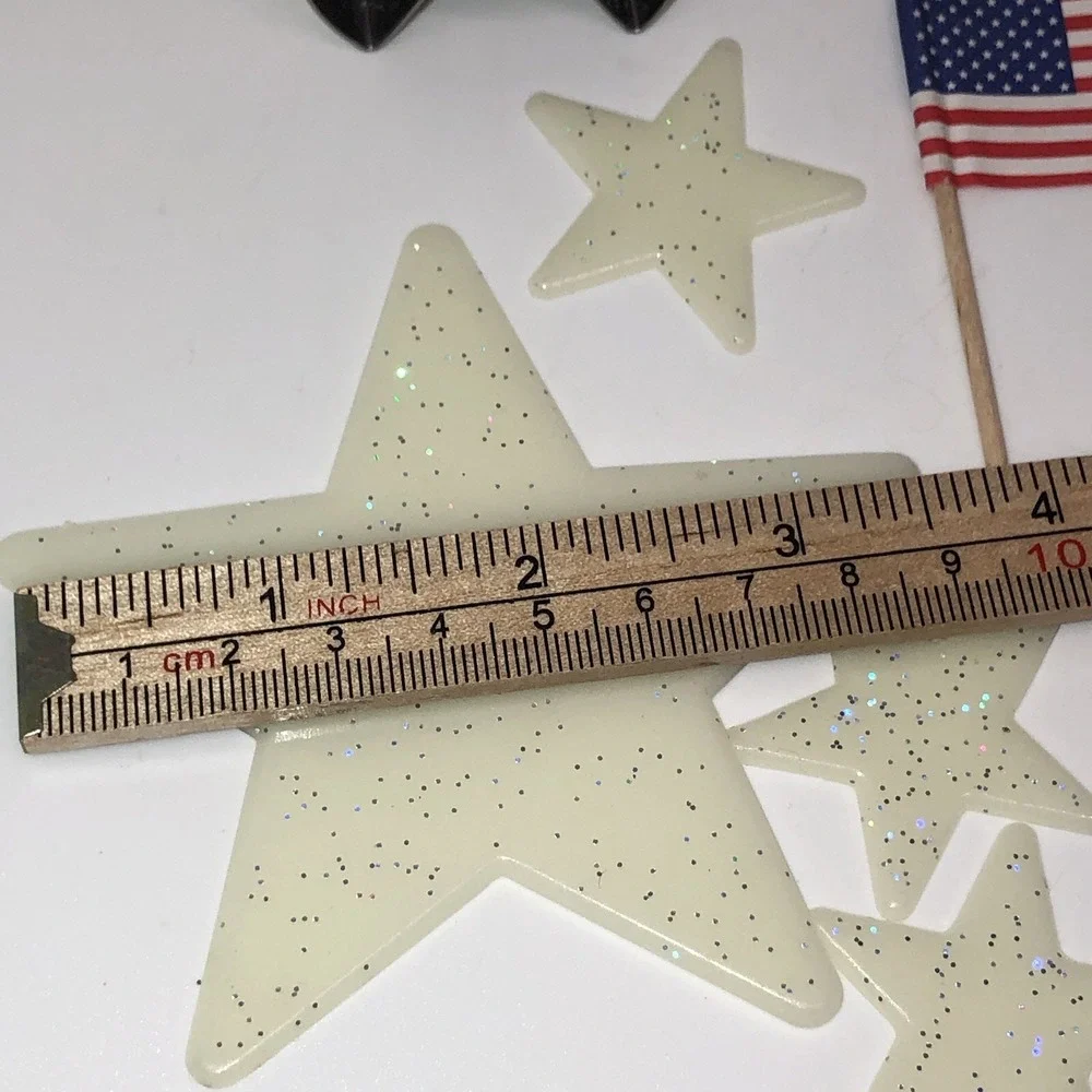 Astronaut Toy Lot Cake Topper Toppers Rocket Moon Cookie Cutters Stars